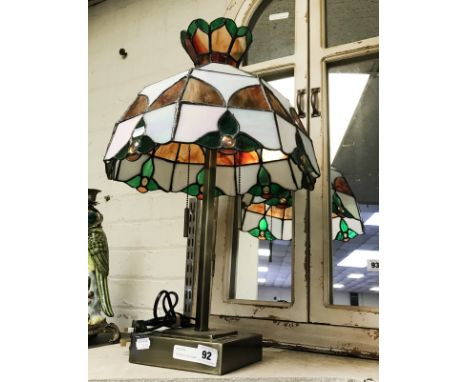 TIFFANY STYLE FIGURE LAMP - 60CMS