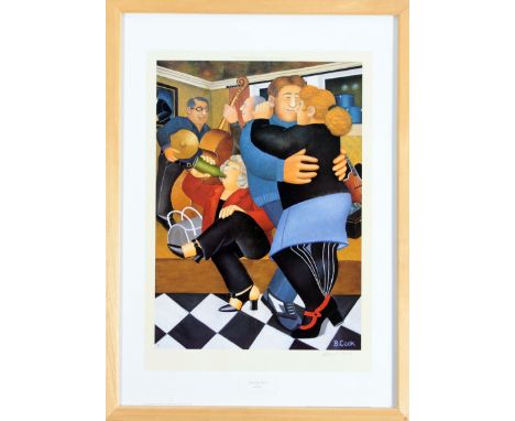 Beryl Cook (British 1926-2008) ARR/Shall We Dance/colour print, 51cm x 36cm