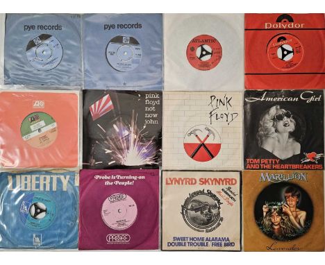 MIXED ROCK - 7" COLLECTION. A mixed collection of approx 300 x 7". Artists/ Titles include The Status Quo - Black Veils Of Me