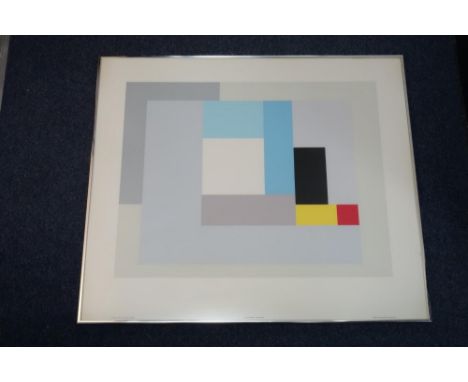 AFTER BEN NICHOLSON, 1927, ABSTRACT, BY G &amp; B ARTS, LTD, LONDON, PUB. TATE GALLERY, SCREENPRINT, 66.8 CM X 77.5 CM OVERAL