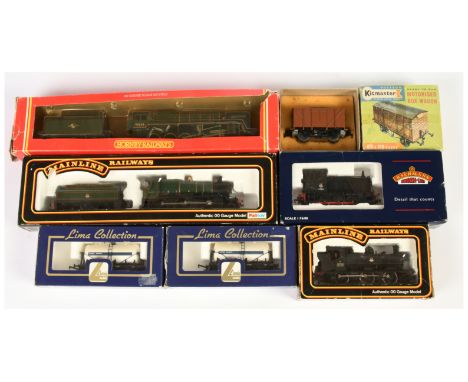 Bachmann, Hornby (GB) and Similar OO Gauge mixed group of Steam Locomotives, Diesel Locomotive and Wagons to include Bachmann