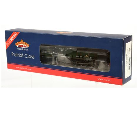 Bachmann 31-213DS BR green Patriot Class "Royal Signals" No.45504 with factory fitted sound. Conditions: Excellent to Excelle