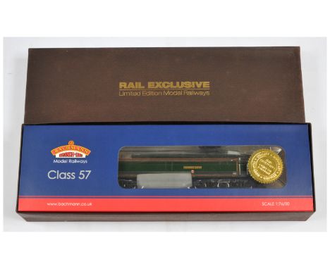 Bachmann Rail Exclusive Limited Edition Ref. 32-753x GWR Green Class 57/6 Diesel Locomotive No. 57604 "Pendennis Castle" Limi