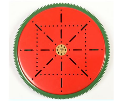 Meccano Reproduction or Compatible part 167 in Red/Green - Reproduction upper and lower plates with original parts forming th