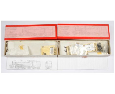 Alan Gibson OO Gauge pair of unmade 2-6-4 Stanier 3 Cylinder Tank Locomotives kits. Conditions are Generally Good Conditions 