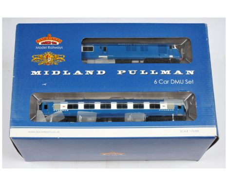 Bachmann OO Gauge Ref. 31-255DC Nanking Blue Midland Pullman Nanking Blue 6 Cat Set&nbsp; - DCC Fitted. Condition is Good to 