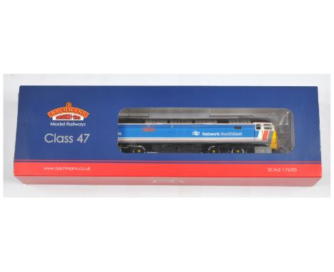Bachmann OO Gauge Ref. 31-654 Network South East Class 47 No. 47576 "Kings Lynn". Condition is Excellent to Excellent Plus (u