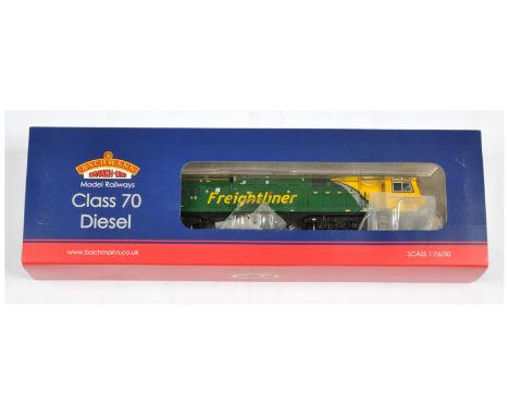 Bachmann OO Gauge 31-585 Class 70 Freightliner Diesel Locomotive No. 70006. Condition is Excellent Plus in generally Good Plu