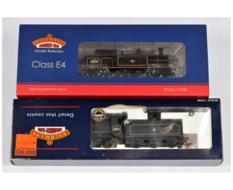 Bachmann OO Gauge pair of BR (SR) Lined Black Steam Locomotives comprising of Ref. 35-078 0-6-2 E4 Tank Locomotive No. 32500 