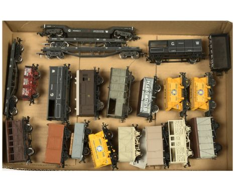 Hornby (China), Bachmann, Kitbuilt and Similar OO Gauge mixed group of wagons to include Partially Completed Wagons Kits plus