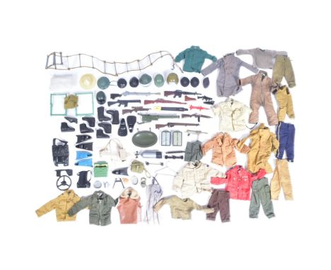 Action Man - a collection of vintage Palitoy Action Man clothing and playset accessories to include; Soldier Combat Uniform, 