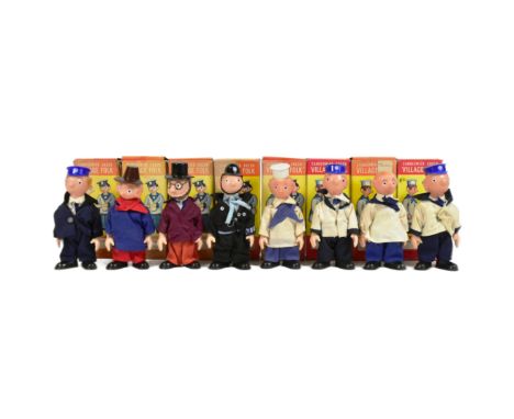 Camberwick Green - a collection of x8 vintage 1960s (1966) Gordon Murray Puppets Ltd Camberwick Green boxed figures comprisin