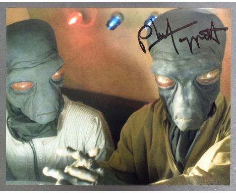 Star Wars - Phil Tippett (Visual Effects) - autographed 8x10" colour photograph from the franchise. Signed in black ink to a 