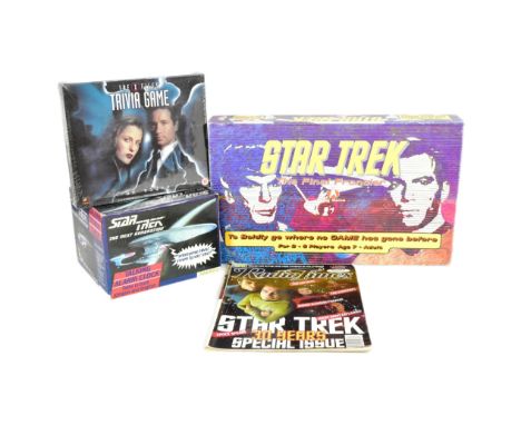 Star Trek -&nbsp; a collection of Star Trek and Sci-Fi memorabilia and merchandise, comprising of; 'Star Trek: The Final Fron