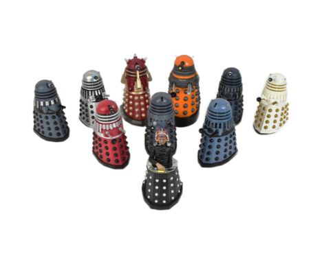 Doctor Who - Character Options - a collection of x10 assorted 5.5" scale Dalek action figures. Various Daleks present, includ