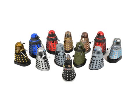 Doctor Who - Character Options - a collection of x12 assorted 5.5" scale Dalek action figures. Various Daleks present, includ