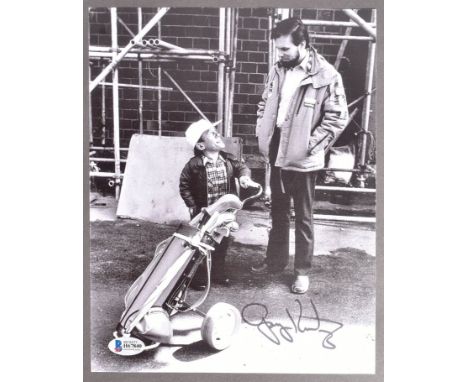 Star Wars - Gary Kurtz (1940-2018) - Producer - autographed 8x10" on-set photograph from Star Wars depicting Kurtz alongside 