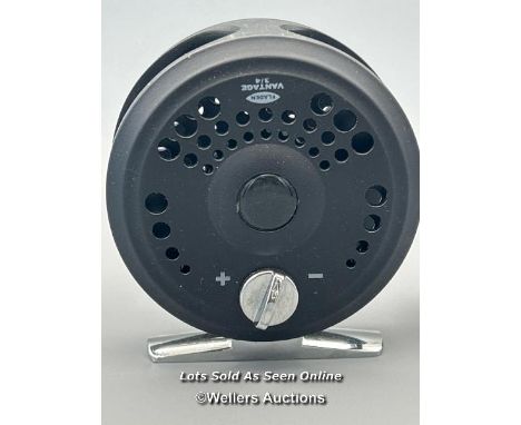 Fladen 3/4 carbon fly reel (black). 