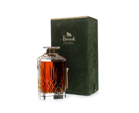 HARRODS 21 YEARS OLD DECANTER Blended Scotch Whisky 75cl, 43% volume, in box with stopper.