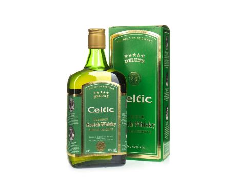CELTIC DELUXE Blended Scotch Whisky 70cl, 40% volume, in carton.