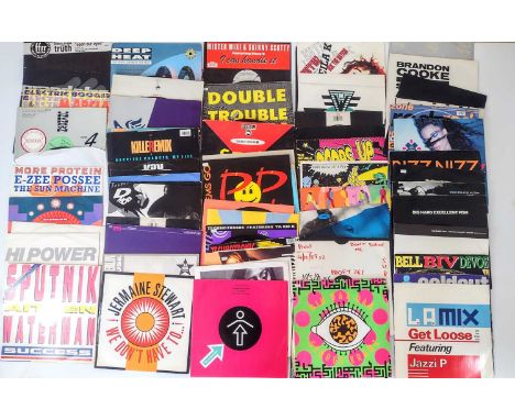 BIG BEAT/EARLY HOUSE/80'S AND 90'S POP. Over fifty 12" singles. Some titles of the singles include; Push the Beat/Bauhaus, 'C