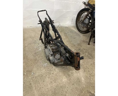 A unrestored Yamaha R5 350 Reg UVD 20J matching frame and engine numbers with V5C
