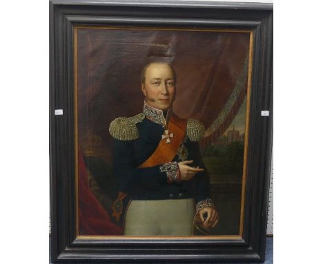 Rudolph Friedrich Karl Suhrlandt (German, 1781-1862), Portrait of Friedrich Franz I, Grand Duke of Mecklenburg-Schwerin (1756