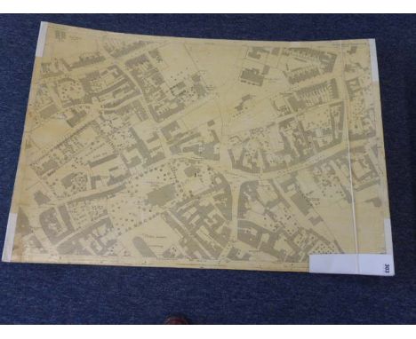 Ordnance Survey Wellingborough : Nineteen sheets of the 1886, 10.56 feet to One Statute Mile, mounted on stiff card, featurin