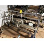 Stainless Steel 4-Wheel Cart, 6' Length, Rigging & Loading Fee: $75