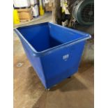 U-Line Poly 4-Wheel Tub, 48" x 30" x 30", Rigging & Loading Fee: $50