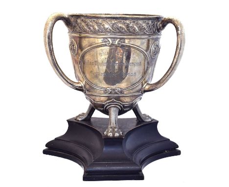 A Victorian silver presentation cup, A Victorian silver presentation cup, Guernsey interest, inscribed 'This Cup was given by