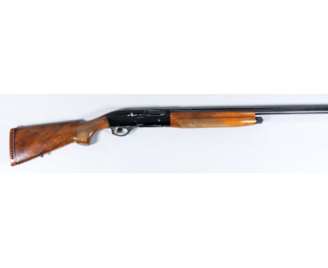 A 12 Bore Semi-Automatic Shotgun, by Benelli, Model Montefeltro, Serial No. M649587, the 27ins blued steel multi choke barrel