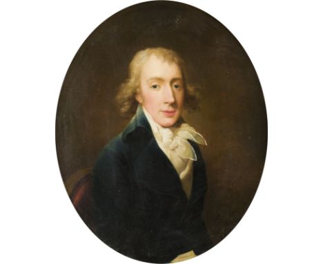JEAN-JACQUES-FRANCOIS LE BARBIER11. November 1738 Rouen - 7. Mai 1826 ParisBILDNIS DES CHARLES COMTE DE BOMCIER-VILLERS, CHEV