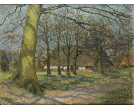 KARL KRUMMACHER1867 Elberfeld - 1955 WorpswedeDeutscher Maler des Impressionismus, gehörte zur ersten Generation der Worpswed