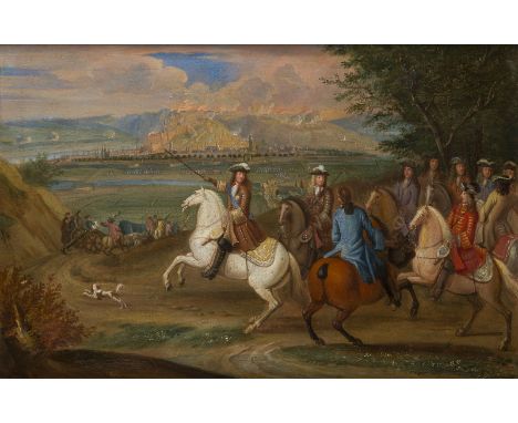 JEAN-BAPTISTE MARTIN (ODER WERKSTATT)('(AUCH GENANNT MARTIN DES BATAILLES)')1659 Paris - 8. Oktober 1735 ebendaDIE BELAGERUNG