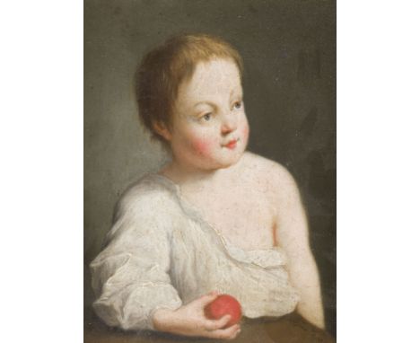  GRIGORIJ GRIGIREVIC TSCHERNEZOFF('Grigorij Grigorevic CERNECOV')1802 Luch - 1865 Sankt PetersburgPORTRÄT EINES KINDES Öl auf