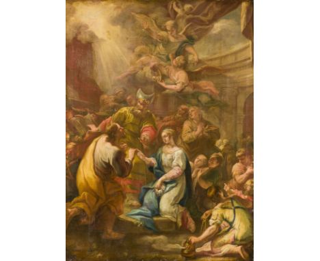 JOHANN EVANGELIST HOLZER (WAHRSCHEINLICH)24. Dezember 1709 Burgeis (Südtirol) - 21. Juli 1740 ClemenswerthDIE VERMÄHLUNG MARI
