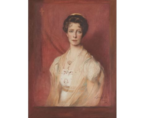 PHILIP ALEXIUS LÁSZLÓ DE LOMBOS (KOPIE NACH)1869 - 1937Princess Maria Teresa of Hohenzollern, née Princess Bourbon-Two Sicili