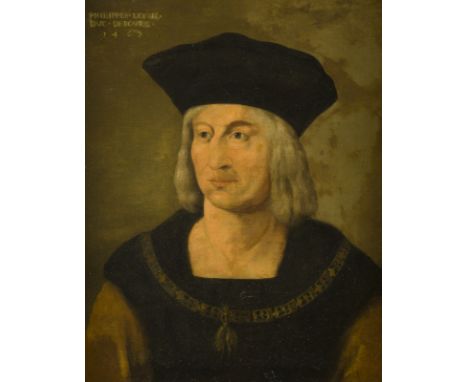 JOOS VAN CLEVE (AUCH VAN BEKE) (NACHFOLGER DES WOHL 17./18. JH.1485 Kleve - 1540 AntwerpenPORTRAIT DES MAXIMILAN I, KAISER DE
