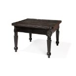 Y A George IV ebony low occasional table