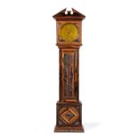 A Sri Lankan calamander and Coromandel longcase Astronomical Regulator timepiece