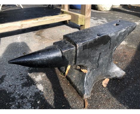 Tools, Blacksmith, metal workers anvil approximately 59 x 27cm