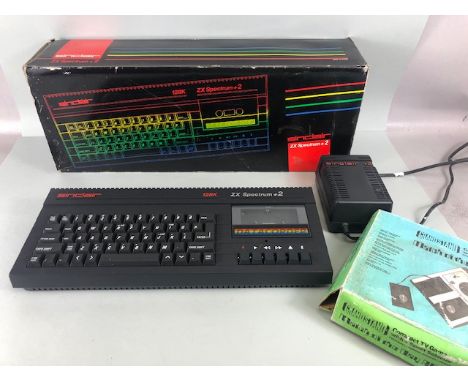 Vintage Technology, Sinclair ZX Spectrum +2 Data Recorder in its box, and an Adam Grandstand Match of the day , in box