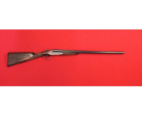 A 12 bore side by side shotgun by A.Y.A. B.L.N.E. 28" barrels with good bores.  Overall in good condition.  This item can onl