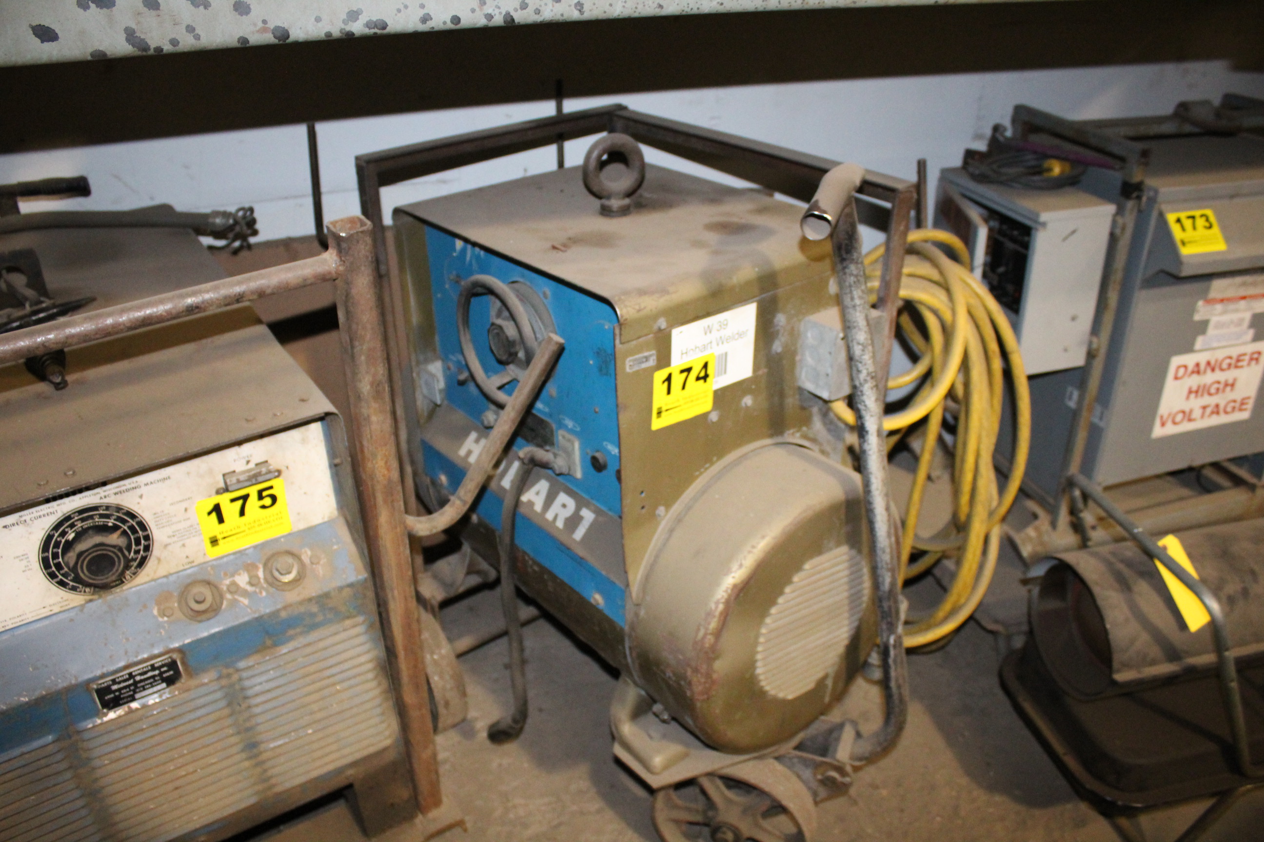 HOBART MODEL M300 WELDER, 300 AMP, 40 VOLTS,3 PHASE, S/N 12CW6971