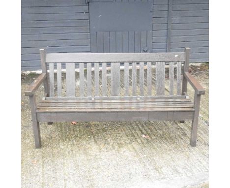 A teak garden bench160cm
