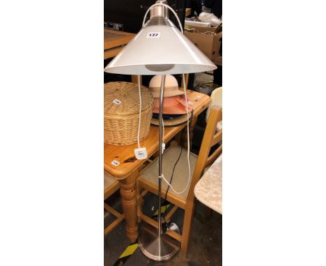 CONTEMPORARY CHROME READING LAMP