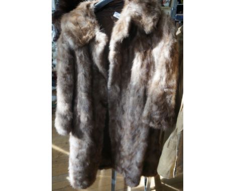 A Vintage ladies mink coat.