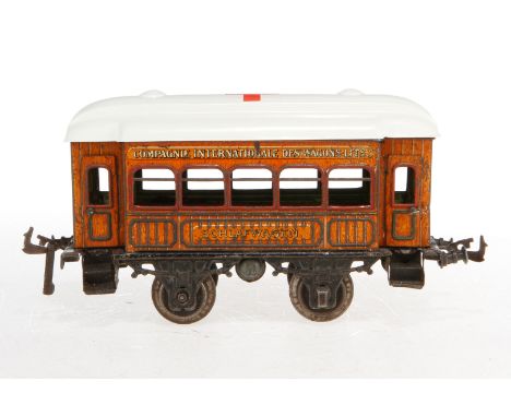 Bing Schlafwagen, S 1, uralt, CL, L 23,5, Z 4