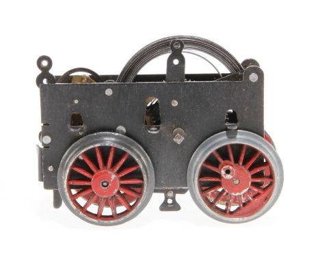 Bing Uhrwerkmotor, S 0, intakt, Plattenlänge 9,5, als Ersatzteil
